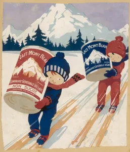 Milchwerbung