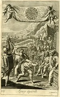 Old Testament Prints Drucke: Agag spared
