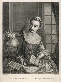 Young Girl Studying Drucke: The Age of Discretion