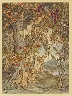 Classical Mythological Art Drucke: The Age of Gold