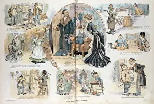 Puck Magazine Art Drucke: The age of specialists