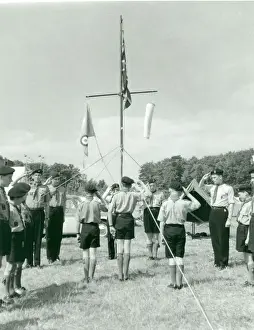 Luftjägerabenteurer gratulieren Flaggen