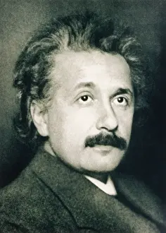 Physiker Drucke: Albert Einstein, 1921