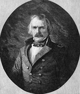Confederate General Drucke: Albert Sidney Johnston