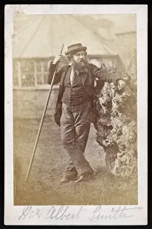 English Writer Drucke: Albert Smith / Cdv