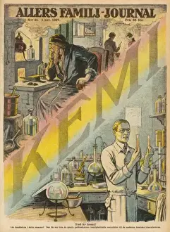 Historical Medical Equipment Drucke: Alchemist & Chemist 1927