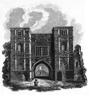 English History Landmarks Drucke: ALDGATE