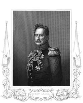 Crimean War Soldier Drucke: Alex. Fedor. Orlov