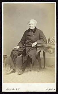19th Century Portrait Drucke: Alexander Dyce / Cdv