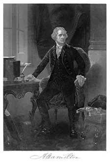Drucke von Alexander Hamilton amerikanischer Staatsmann Hamilton Drucke: Alexandros Hamiltoun