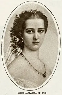 Royal Royalty Images Drucke: Alexandra of Denmark