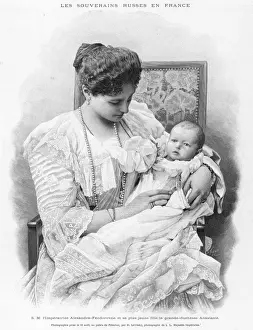 Russian Monarchy History Drucke: Alexandra / Ils 1901