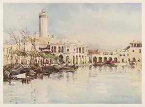Algerian Harbour Drucke: Algiers Harbour
