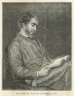 Irish Literary Figures Drucke: Allingham / Taylor