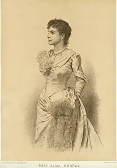 Entertainment History Figures Drucke: Alma Murray