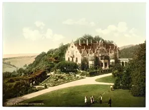 Photochrom Coloured Pictures Drucke: Altenstein Castle, Thuringia, Germany