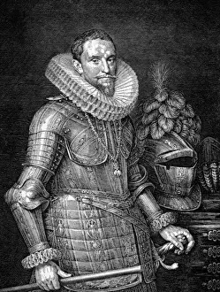 Historical Italian Figures Drucke: Ambrogio Spinola - 2