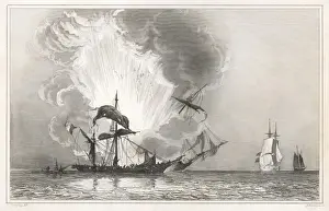 Historical Maritime Disaster Drucke: AMPHITRITE WRECKED