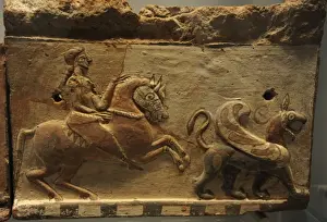 Ornamental Drucke: Antikes Kunstwerk im Mittelmeerbereich, Dachbau, Dekoration