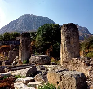 Greek Archaeological Site Drucke: Ancient Corinth