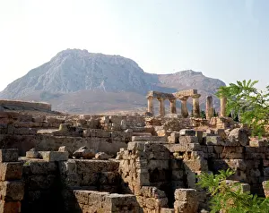 Corinth Archaeological Site Drucke: Ancient Corinth