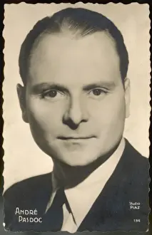 Schauspieler & Musiker Drucke: André Pass doc Foto