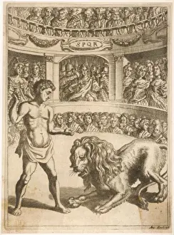 Historical Prints Online UK Drucke: Androcles & the Lion