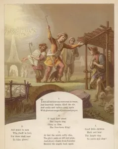 Engel Drucke: Schäfer und Engel
