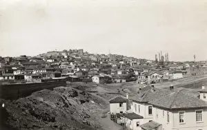 Ankara, Türkei - Blick über die Dächer