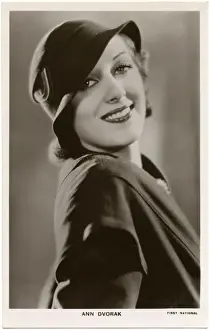 Entertainment History Figures Drucke: Ann Dvorak