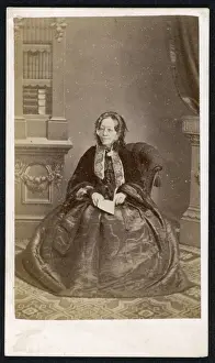 Irish Writer Drucke: Anna Maria Hall / Cdv