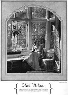 Vintage Ballroom Dancing Drucke: Anna Pavlova (1925)