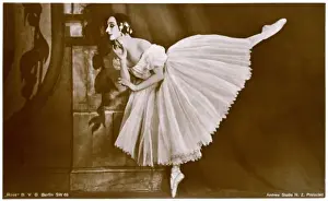Anna Pavlova Ballet Dancer Drucke: Anna Pavlova / Rumney