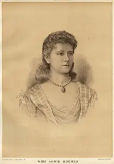 Entertainment History Figures Drucke: Annie Hughes