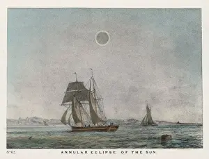 Annular Solar Eclipse Drucke: Annular Eclipse