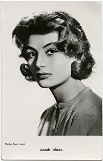 Famous Female Artists Drucke: Anouk Aimee