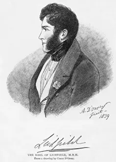 British Nobility Photos Drucke: Anson, Earl of Lichfield