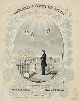 Title Page Illustration Art Drucke: Answer to Gentle Annie