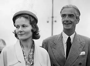 London Airport Arrival Drucke: Anthony Eden