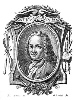 Historical Italian Painter Drucke: Antonio Maraggiano