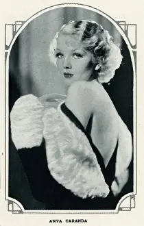 Old Hollywood Actress Drucke: Anya Taranda
