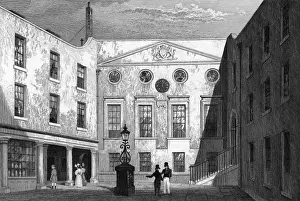 Historical Buildings In London Drucke: Apothecaries Hall