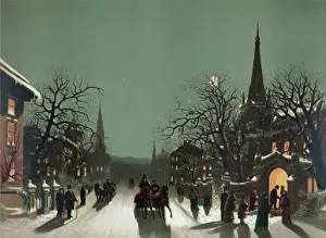 Happy New Year Images Drucke: Approach of the New Year