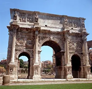 Arch Of Constantine Rome Drucke: Arch of Constantine
