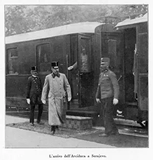 Archduke Franz Ferdinand Drucke: Archduke at Sarajevo