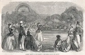 Historical Sport Images Drucke: Archery at Crystal Pal