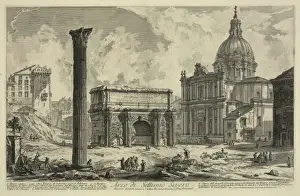 Arch Of Septimius Severus Drucke: Arco di Settimio Severo