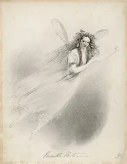 Drucke von Die Schauspielerin Priscilla Barnes spielt die Rolle von Ariel im Musical 'Der Zauberer von Oz' Ariel Drucke: Ariels - Der Sturm