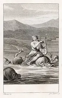 Arion auf Delfin