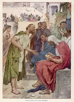 Ancient Greece History Drucke: Aristides Ostracised